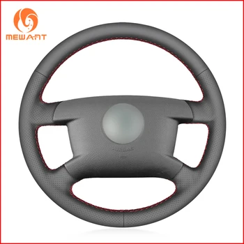 

Hand Stitch Black PU Artificial Leather Steering Wheel Cover for Volkswagen VW Caddy 2003 2004 2005 2006 Caravelle 2003-2009