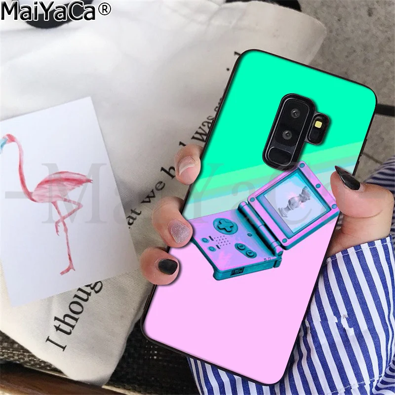 MaiYaCa Gameboy игровой мальчик Gb ТПУ Мягкий силиконовый чехол для телефона samsung S9 S9 plus S5 S6 S6edge S6plus S7 S7edge S8 S8plus - Цвет: A6