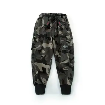

2020 New Autumn Spring Boys Grils Pants Children Boy's Camouflage Pants Kids Casual Long Trousers Baby Boy Clothing