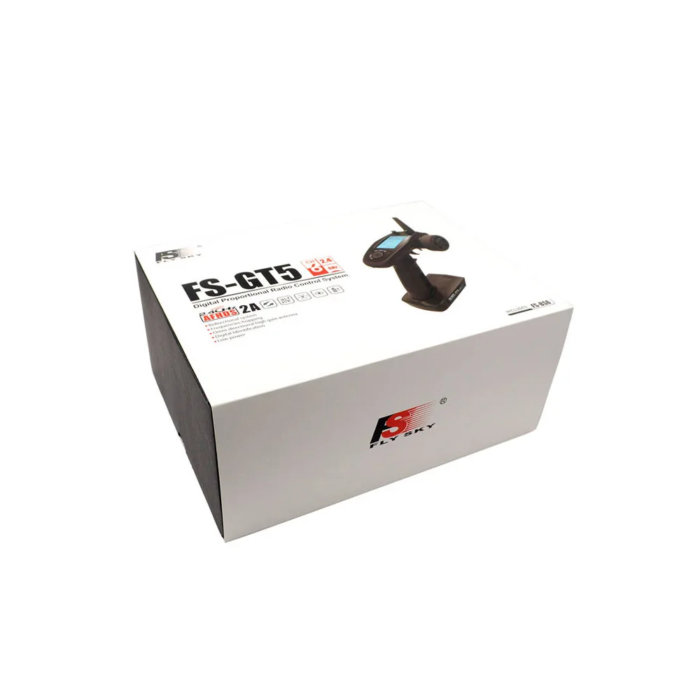 FlySky FS-GT5 2,4G 6CH AFHDS RC передатчик с FS-BS6 приемником для радиоуправляемого автомобиля лодки
