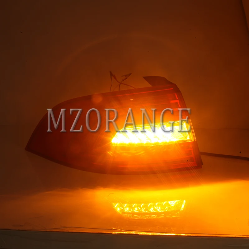 MZORANGE внешний боковой левый и правый светодиодный задний светильник в сборе для SKODA SUPERB для салона Sedan 2013- задний тормозной фонарь