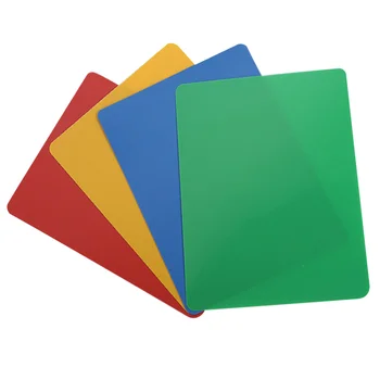 

12pcs Creative Pad Student Writing Small Fresh PP Plastic Board Exam Plate Clip Report Office Supplies (Random Color)