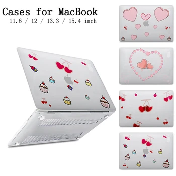 

New A2289 A2251 Laptop Case For MacBook Touch ID Air 13 A1932 A2179 Pro 16 12 15 Case for Mac book Pro 13 A2159 Touch Bar Cover
