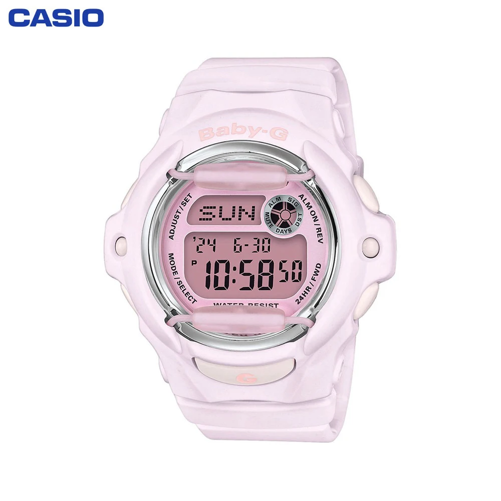 Наручные часы Casio BG-169M-4ER женские электронные на пластиковом ремешке |