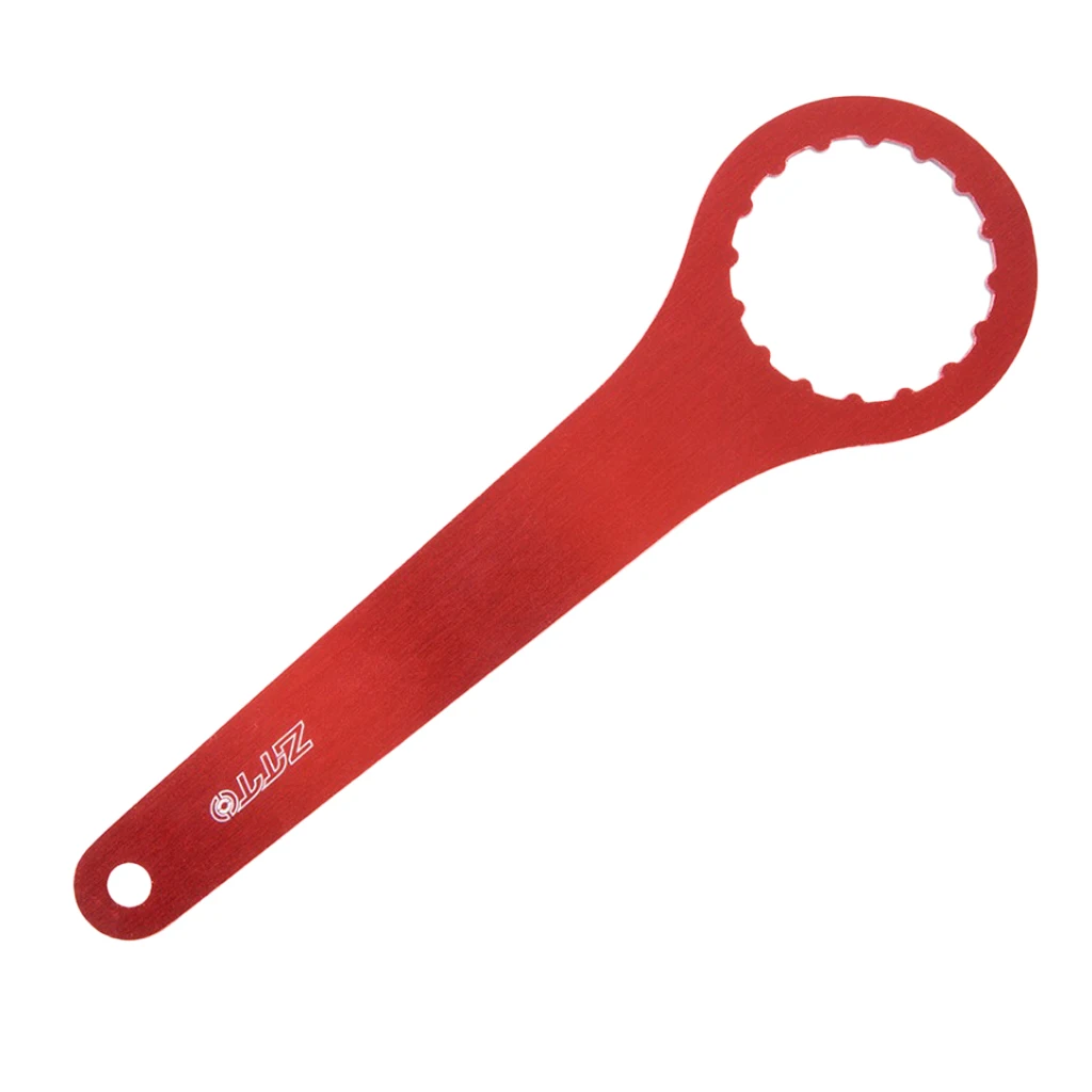 Aluminum Alloy Bicycle Axis Wrench Bike Repair Maintenance Wrenches Tools Replacement Black / Red  20cm x 8cm x 9cm