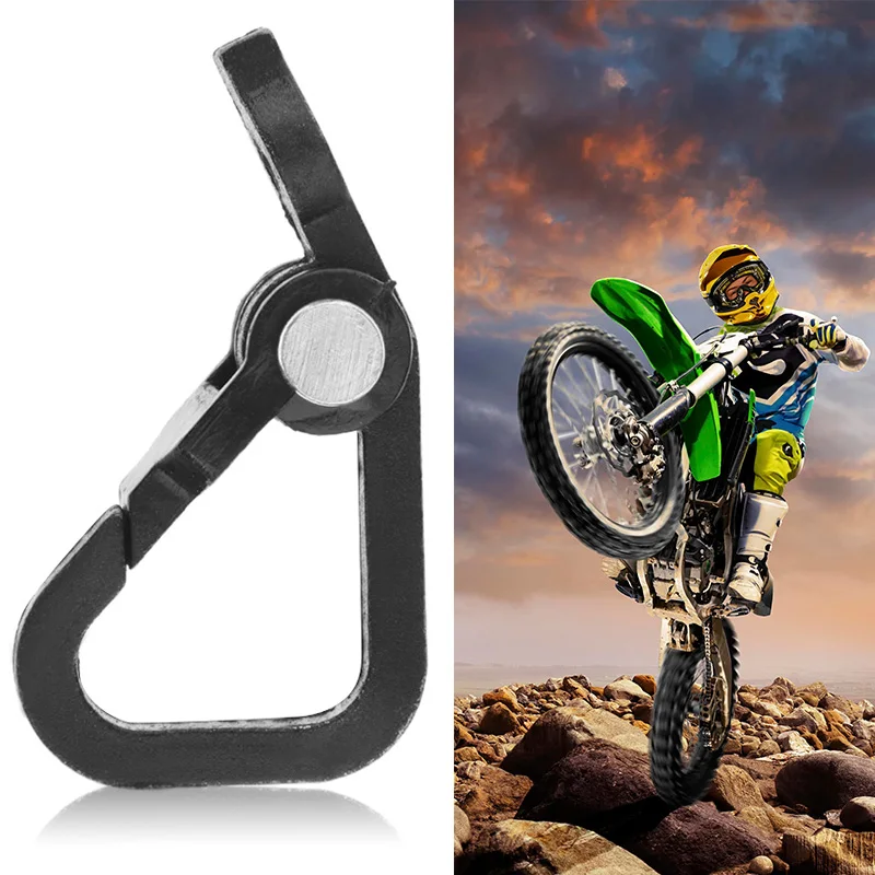 Motorcycle Spring Clip Snap Hook Luggage Helmet Bottle For Motorbike/Scooter/Dirt Bike/ATV/Quad Aluminum Alloy Moto Accessories