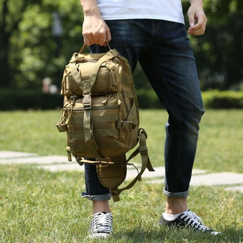 

Military Pack Sling Backpack Camping Outdoor Molle Rucksack Bag Waterproof Fishing Cycling Portable Backpack