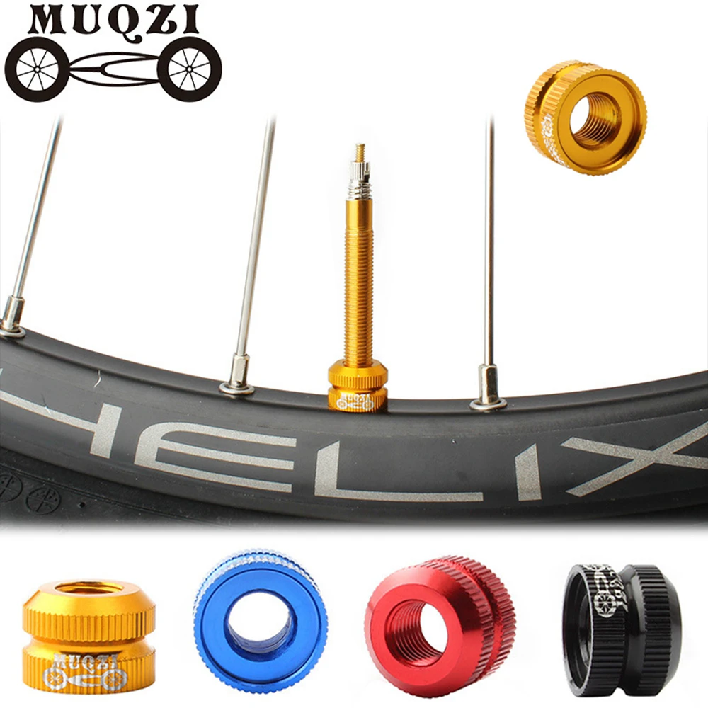 Mtb Road Bike Tubeless Tire Presta Valve Nut Bicycle Inner Tube Valve