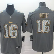 Stitiched, Los Angel Джаред Гофф, Eric, Todd garley II, Aaron Donald, Nick Foles Elite для мужчин rams Jersey