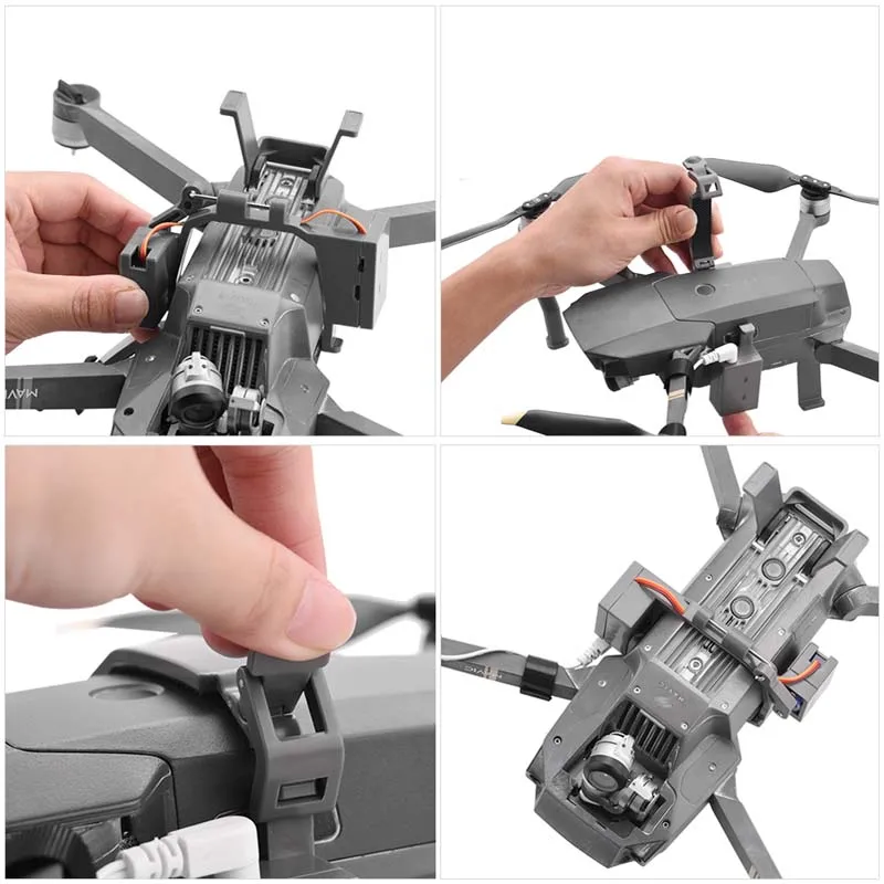 Sistema de Gota de ar para Dji Airdrop Mavic Zoom Drone Pesca Isca Anel Presente Entregar Vida Resgate Lance Remoto Lançador Pro Mavic2 - Image 4