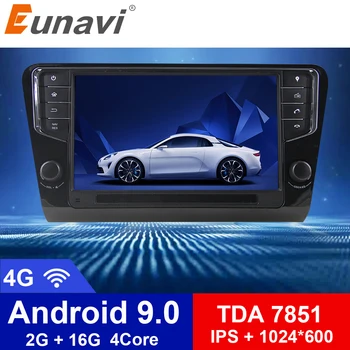 

Eunavi 9'' 1 Din Android 9.0 Car Radio Player GPS Navigation 2G RAM For Volkswagen Octavia 2014 2015 2016 2017 3G wifi bluetooth