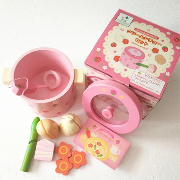 

New Products Play House Model Small Hot Pot Cooking Food Ingredients Children Play House Educational GIRL'S Toy 3-5-8-Year-Old