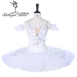 Dying White Swan Профессиональный балетная пачка для женщин представление классические сценические костюмы для балета BT9257