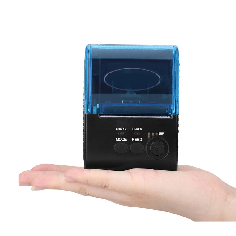 58 мм Bluetooth Термальный чековый принтер порт чековый принтер pos-принтер портативный Bluetooth принтер билетный принтер Android IOS EU