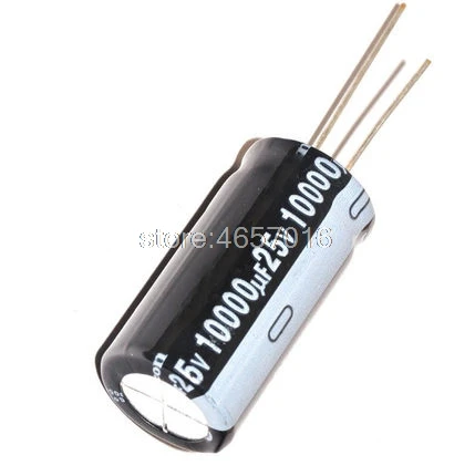 5 шт. 25V10000UF 18*35 мм 33 мкФ 10000 алюминиевая крышка 25В 18x35 400V 100 450V 35В 4700 Алюминий электролитический конденсатор с