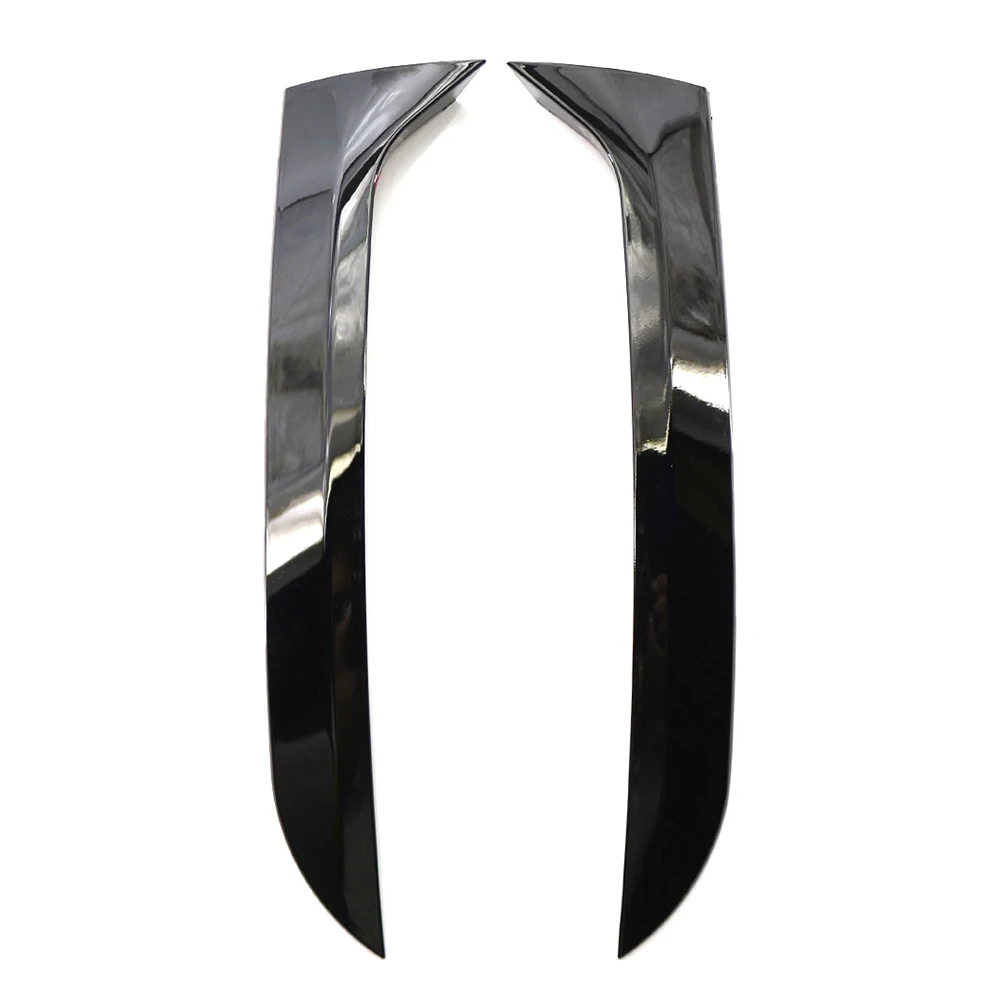 2pcs Car Rear Window Side Spoiler Canard Splitter Trim Decor For VW Tiguan MK1 2007 2008 2009 2010 2011 2012 2013 2014 2015