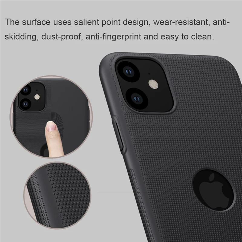 Чехол NILLKIN для Apple iPhone 11/11 Pro/11Pro Max, жесткий матовый чехол из поликарбоната для iPhone11 Pro Max, задняя крышка