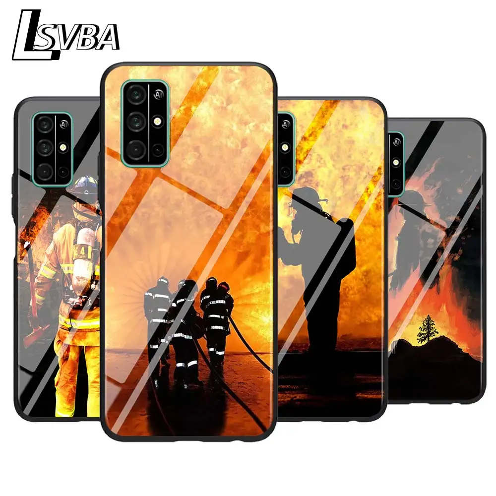

For Huawei Honor 9A 9C 9S 9X Lite Phone Case Heroes Fireman for Honor 30 Pro Plus 20S 8A 8C 8S 87 7C 7S Silicone Cover