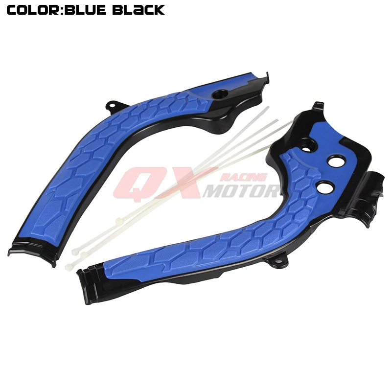 X-рамки гвардии защитная крышка для KTM SX125 SX150 SXF250 SXF350 SXF450 Байк MX мотокросс - Цвет: black blue