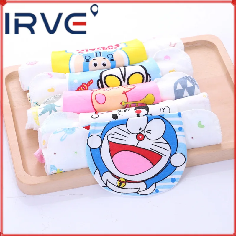  Four Layer Pure Cotton Gauze Cartoon Baby Nursery Every Handkerchief Infant Feeding Cloth Baby Slin