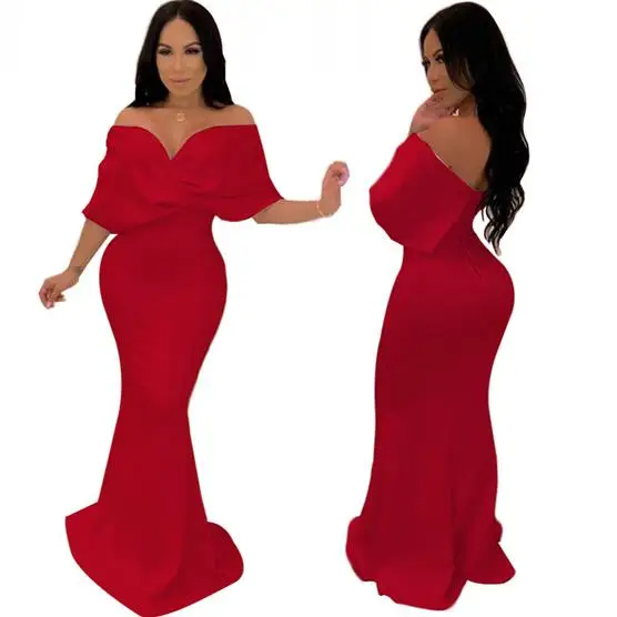 Женское вечернее платье vestidos vestido, длинное платье с v-образным вырезом, женское платье, зимние Сексуальные вечерние платья размера плюс, длинное платье es - Цвет: 01