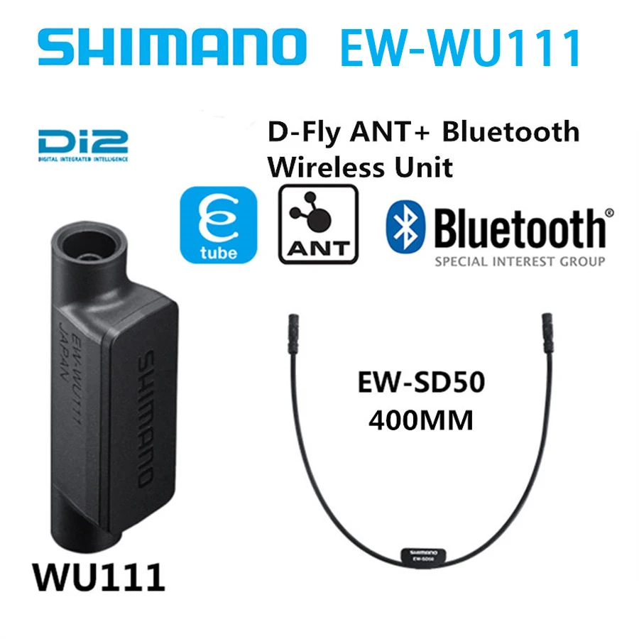 

Shimano Ew -wu111 Di2 Wu111 Wireless Data Transmitter W /ew -sd50 E -20 -millimeter Tube