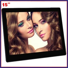 15 Inch Backlight HD1280*800 Full Function Digital Photo Frame Electronic Album digitale Picture Music Video gift baby