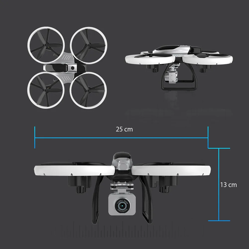 Eachine E020S gps Wi-Fi FPV с камерой 4 K/1080 P HD умный светодиодный Радиоуправляемый Дрон Квадрокоптер RTF режим следования за мной