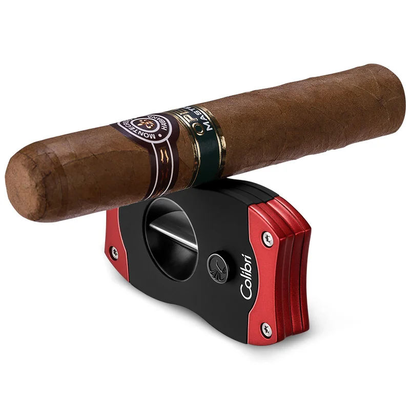 CIGARLOONG Роскошный Металлический резак для сигар гаджеты шесть цветов на выбор V