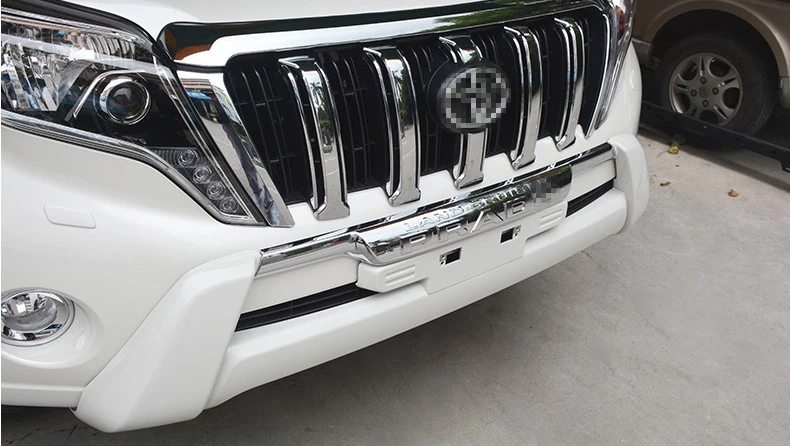 Защита переднего бампера для автомобиля для Toyota LAND CRUISER PRADO FJ150 бампер высокого качества авто аксессуары