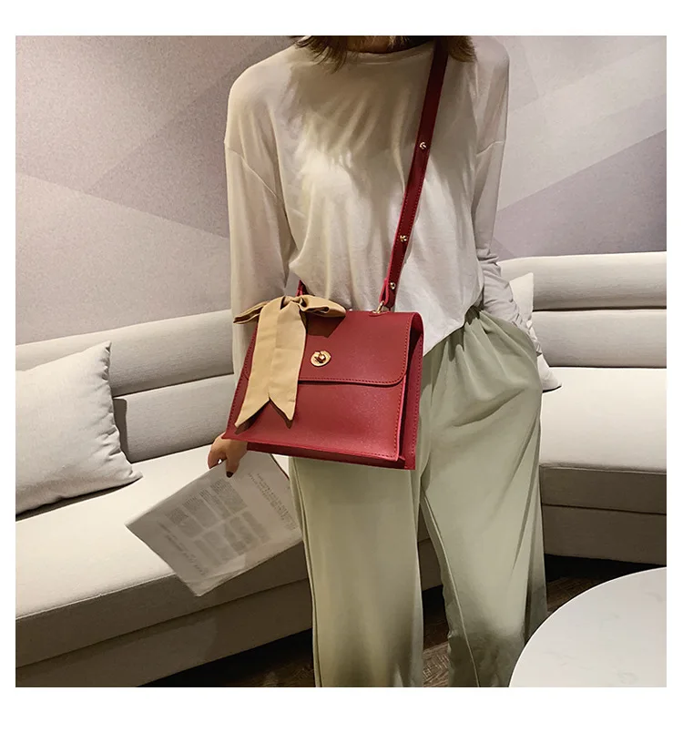 Fashion Designers Handbags Purse 2019 Women Luxury Brand Shoulder Bags For Women PU leather Shoulder Bag Green Red Black Satchels (12)