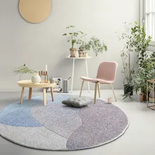 Простой Ins гостиная Чайный Столик Круглый скандинавский Роскошный матрас для спальни Необычные ковры на заказ