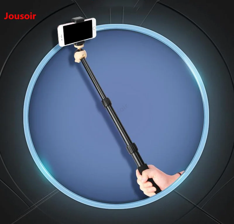 Штатив для мобильного телефона, живой кронштейн с заполняющим светильник, напольный Штатив для записи видео в помещении и на улице, может использоваться CD50 T07