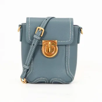 

Coated Cowhide Leather Women Bag Female 2020 New Mobile Phone bagSingle Shoulder Mini Diagonal Chain Portable Small Square Bag