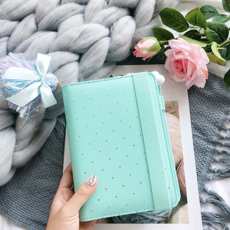 Lovedoki 2020 блокнот Dokibook Обложка карамельных цветов А6 незакрепленный