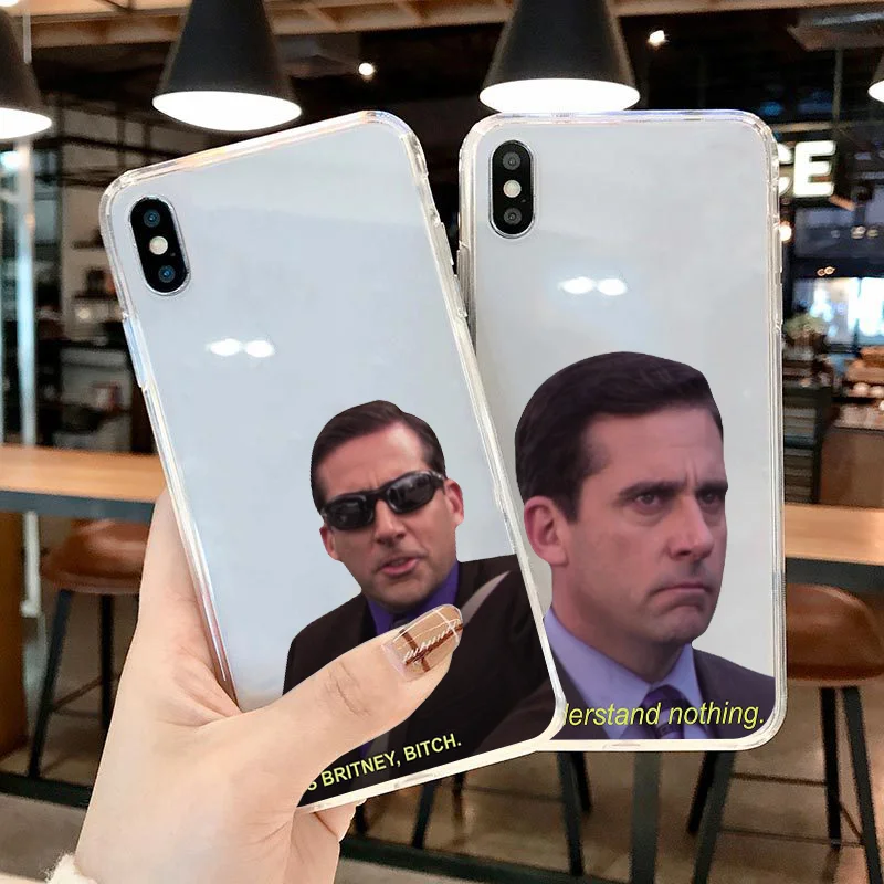 Противоударный чехол-накладка для Oneplus 9 Nord Z 7T 8 7 Pro 8T 6T 5T с принтом Майкла Скотта