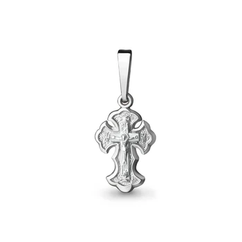 

Cross Orthodox AQUAMARINE without inserts Silver 925