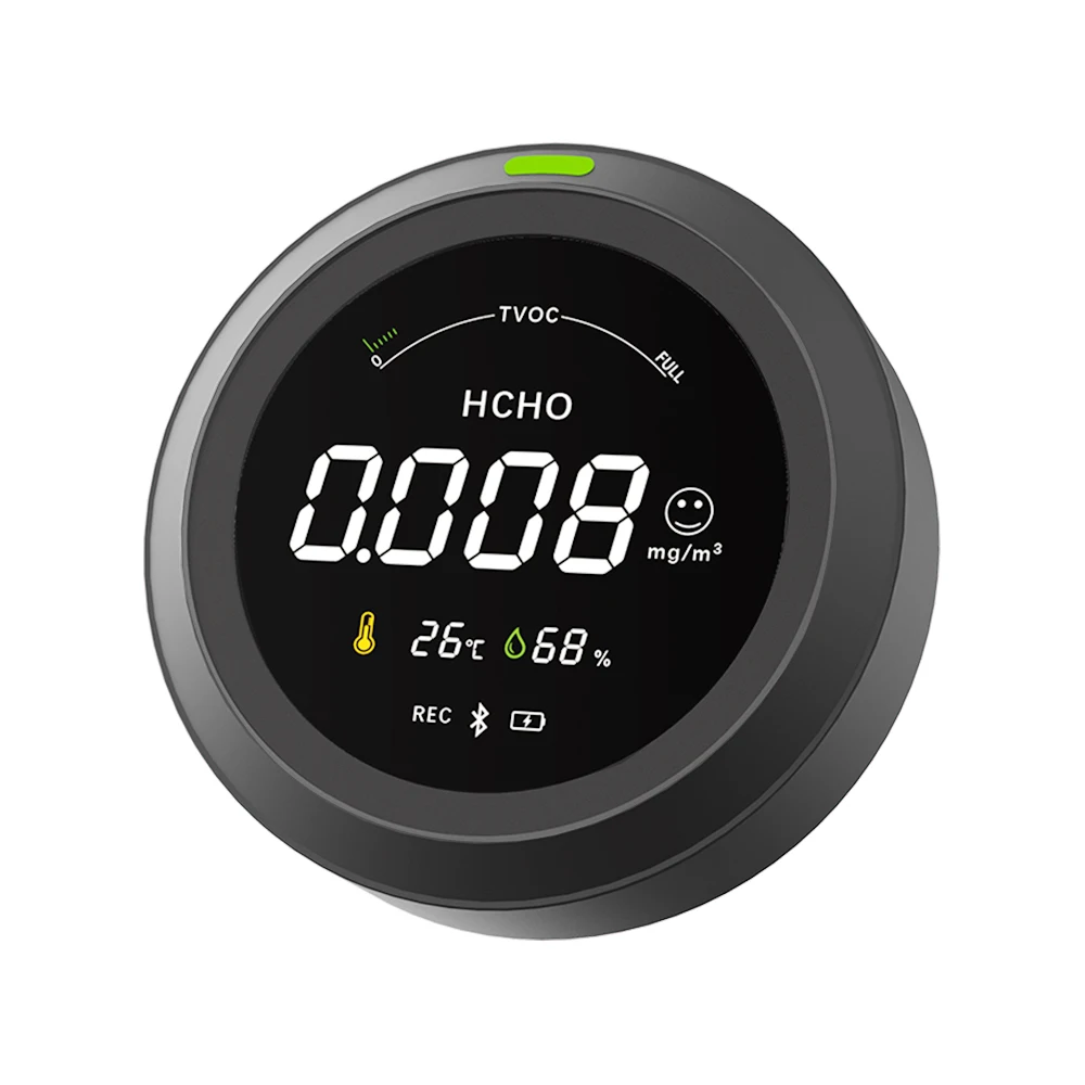 

Multifunction Vehicle formaldehyde HCHO tvoc detector Temperature humidity test TVOC monitor