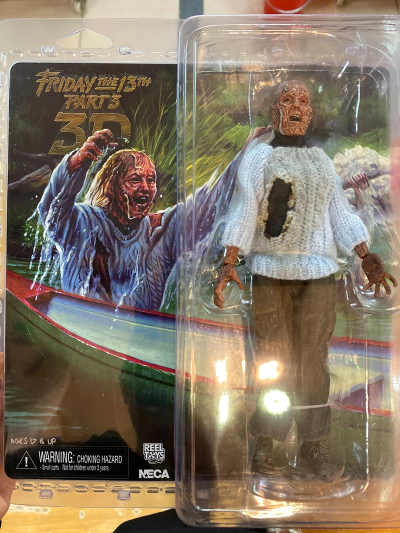 Реальная одежда Freddy 13 я часть 3 3D фигурка Джейсона Фильм Фредди новый размер в