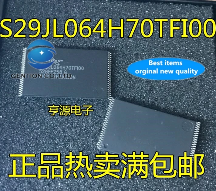

10 шт., чипы памяти S29JL064H70TFI00 S29JL064H70TF100 TSOP48, могут воспроизводить искусство, 100% новый и оригинальный