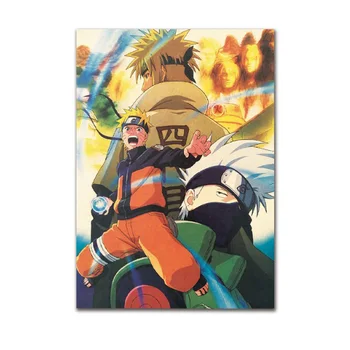

NARUTO Decor Vintage Kraft Paper Classic Movie Poster Map School Wall Office Decoration Art Retro Prints