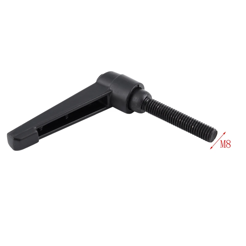 4 x Черная M8x40mm металлическая L регулируемая ручка рычага