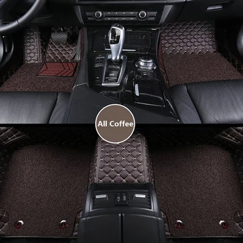 

ZRCGL Custom Car floor mat for Mitsubishi All Models pajero grandis outlander galant Lancer-ex ASX lancer pajero sport