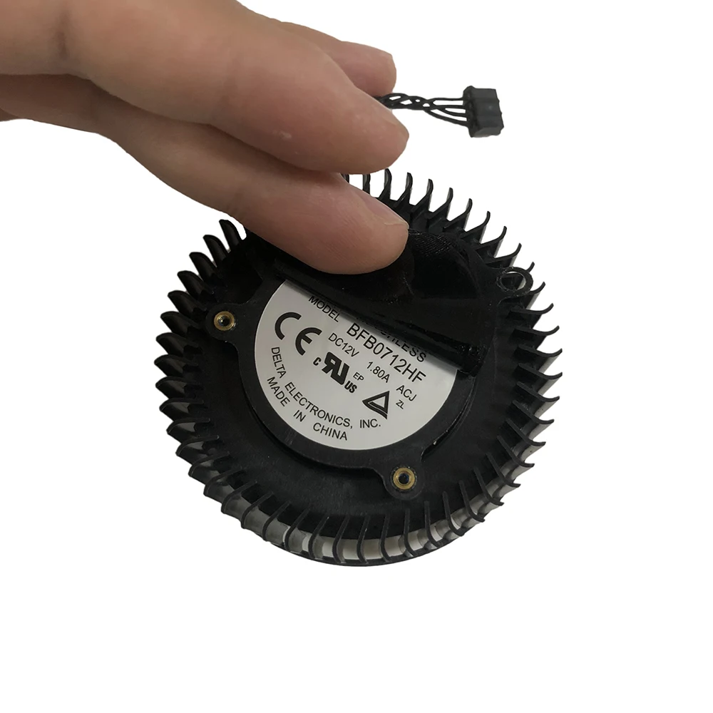 Ventilador de Refrigeração para Evga Gtx660 Gtx660ti Gtx670 Gtx680 Substituição da Placa Vídeo Gráfica Bfb0712hf 65 mm - Imagem 2