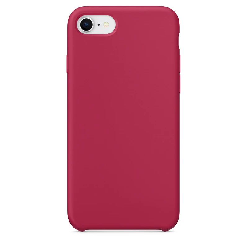 Camellia Официальный силиконовый чехол для телефона для Apple iPhone 11 Pro Max чехол для iPhone XR X XS Max 7 8 6 6s Plus с логотипом задняя крышка - Цвет: Camellia