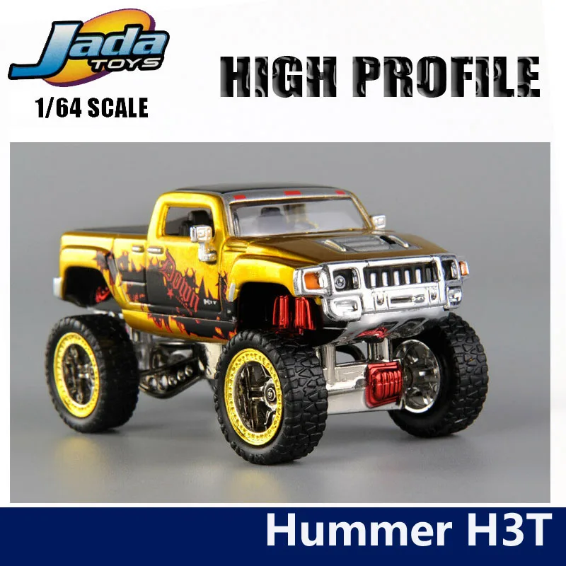 

New JaAda 1:64 Scale High Profile Hum-mer H3T Diecast Alloy Car molde For Collection Gift