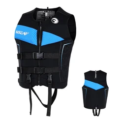 Professional Adult Children's Life Jackets Portable Buoyancy Vests For Swimming Rafting Sailing Boats Snorkeling Buoyancy Vests