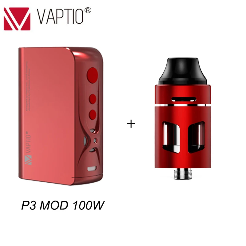 Вейп бак для электронной сигареты боксмод Vaptio P3 100 Вт встроенный аккумулятор 510