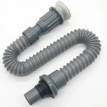 

Stainless steel downpipe drain pipe integrated basin with flip cover and universal drainage pipe