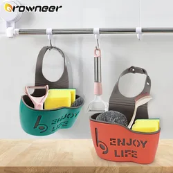 Estante para fregadero, escurridor de esponja de jabón, soporte de baño, almacenamiento de cocina, ventosa, organizador de cocina, accesorios de lavado